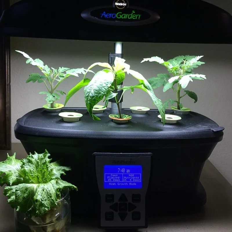 front view of aerogarden instrument