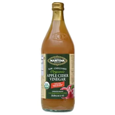 19 Best Vegan Pantry Staples to Buy Today 11 Bottle of Apple Cider Vinegar