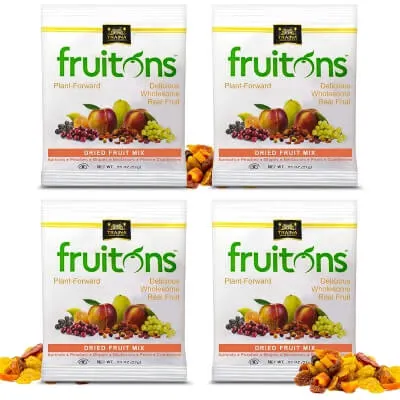 19 Best Vegan Pantry Staples to Buy Today 1 Sachet of 4 Dried Fruit Mix