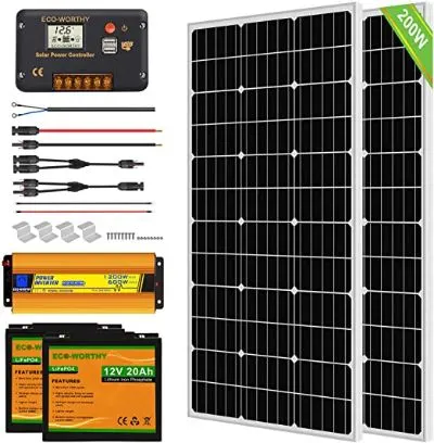 5 Best Solar Panels for Greenhouse: Top Picks of 2023 2 ECO-WORTHY Solar Panel Kits for Greenhouse