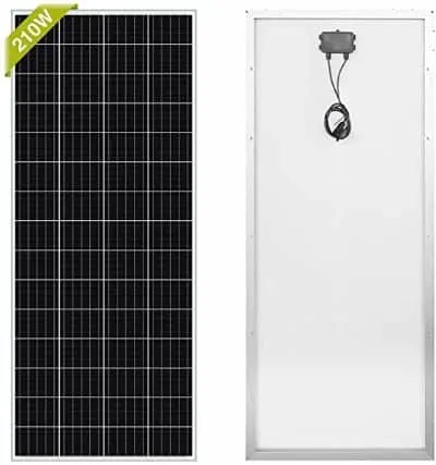 5 Best Solar Panels for Greenhouse: Top Picks of 2023 5 Newpowa 210W Solar Panel
