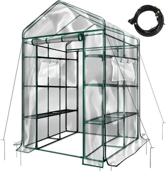 Solution4Patio Mini Walk-in Greenhouse