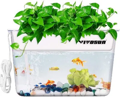 13 Best Aquaponics in a Greenhouse 6 VIVOSUN 3-Gallon Aquaponic Tank