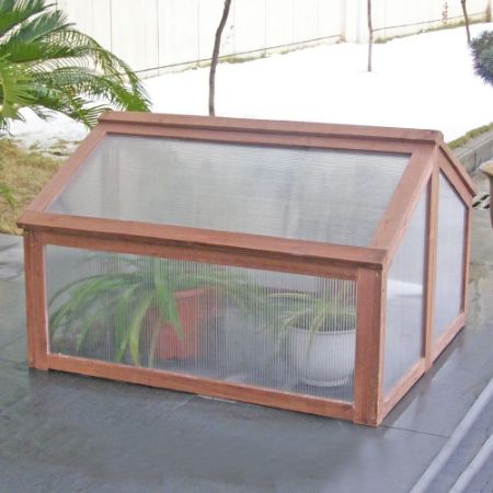 17 Best Wooden Greenhouses: Top Ideas You Should Try 11 Costway Double Box Garden Cold Frame Wooden GreenHouse