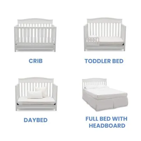 Delta Children Emery 4-in-1 Convertible Crib, eco-friendly baby products