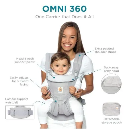 10 Best Eco-Friendly Baby Products to Buy Today 5 Ergobaby All-Position Baby Carrier