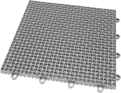 10 Best Greenhouse Floors to Buy Today 7 IncStores Outdoor Interlocking Rugged Grip-Loc Tiles