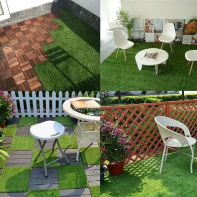 Interlocking Artificial Grass