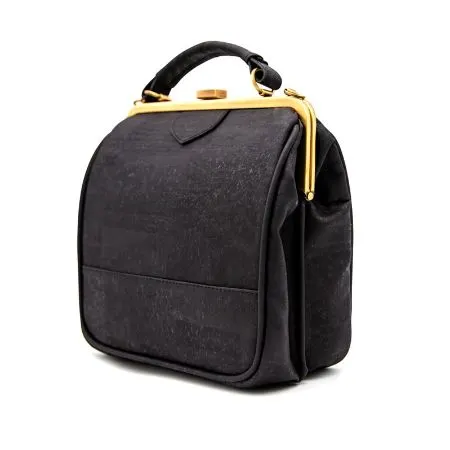 13 Best Vegan Handbags: Designer & Boutique Options 12 Laflore Paris Bebebark Convertible Cork Purse