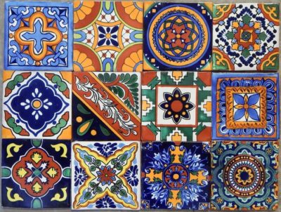 Mexican Talavera Tiles Designs