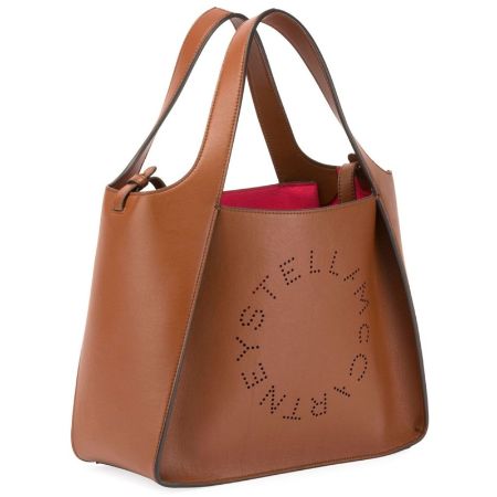 13 Best Vegan Handbags: Designer & Boutique Options 1 Stella Mccartney Perforated Logo Faux Leather Vegan Designer Bag