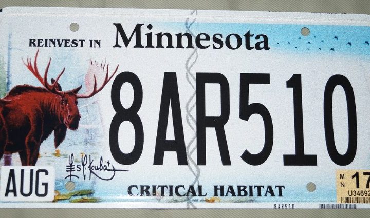 Minnesota Critical Habitat Plates