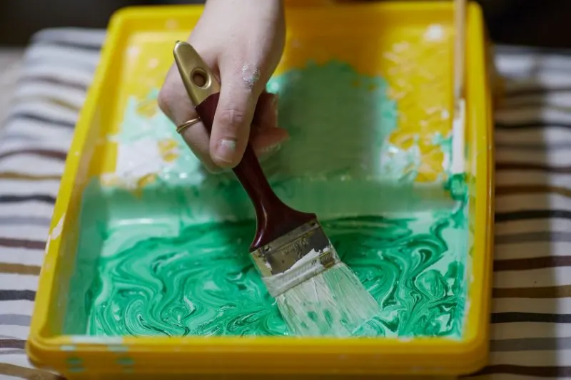 What is Green Washing? Exposing the Green Sheen 3 Paintbrush and Green Paint
