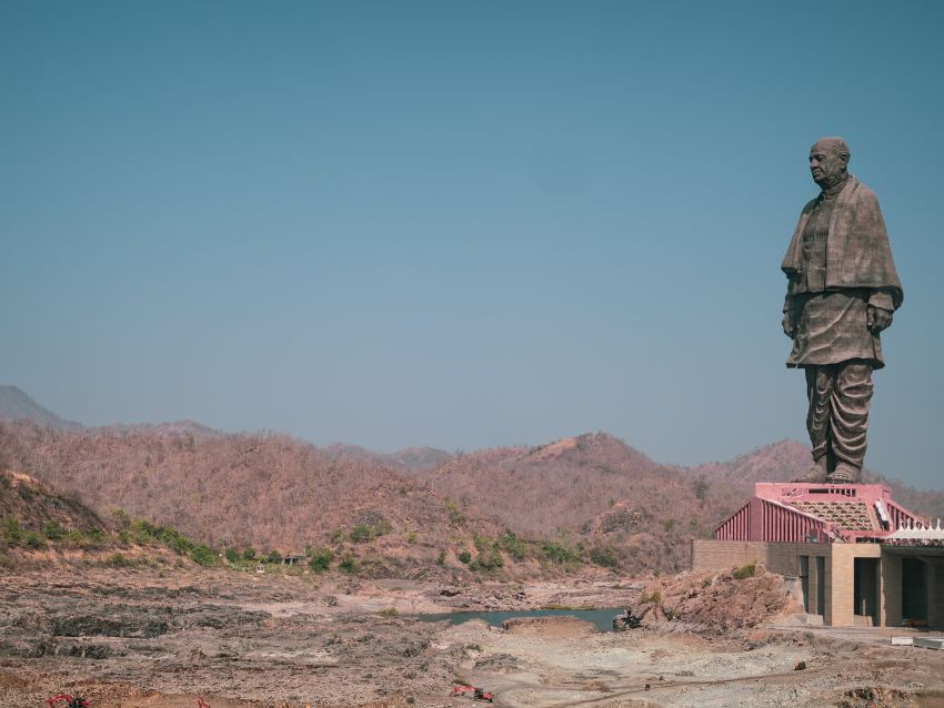 Gujarat India Statue