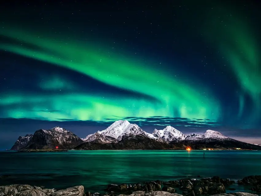 Natural World Wonder Northern Lights