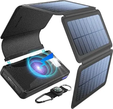 11 Best Solar Power Banks to Buy Today 6 BLAVOR Solar Charger Five Panels Detachable