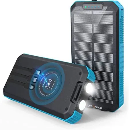 11 Best Solar Power Banks to Buy Today 2 LICORNE Solar Power Bank