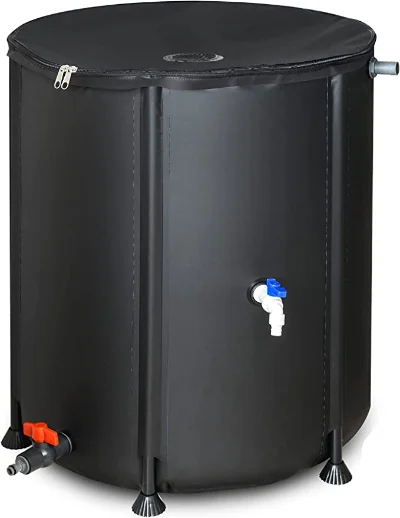 16 Best Rain Barrels for Water Collection 5 LOSTRONAUT Rain Water Barrel Collapsible Rainwater Collection System Storage Container
