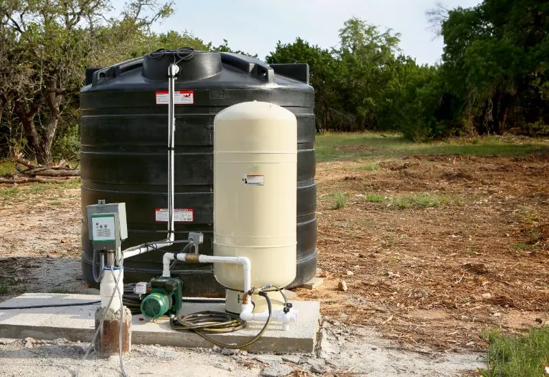 Breaking Down the Best Off-Grid Water Systems 1 Tank of an Off-Grid Water System