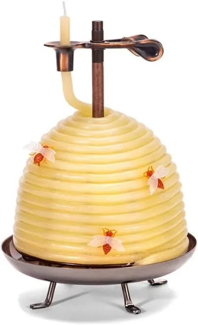 9 Sustainable, Eco-Friendly Candles to Buy Today 6 Candle by the Hour 70-Hour Beeswax Candle