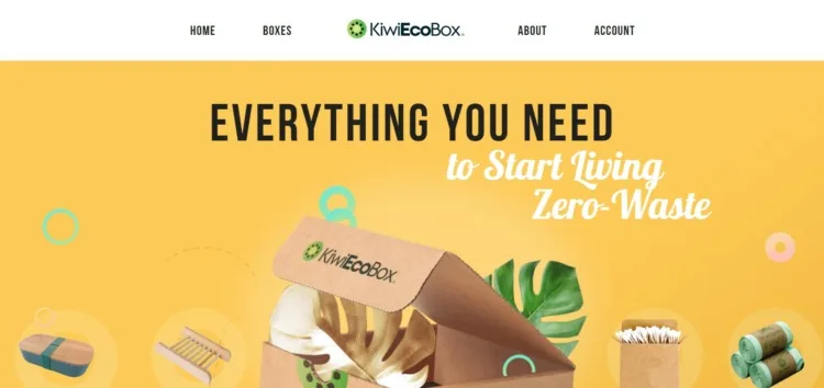 14 Best Sustainable Subscription Boxes 2 Kiwi Eco Box Homepage