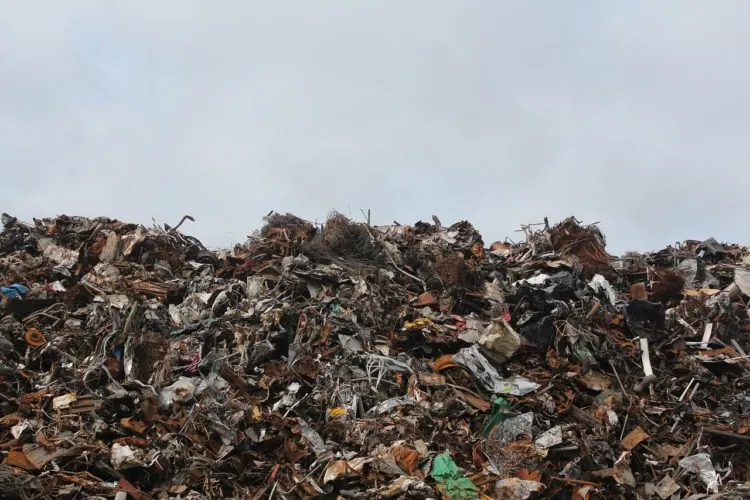 Pile of Municipal Waste