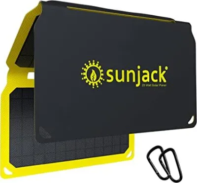 10 Best Solar Chargers for Laptops 8 SunJack 25 Watt