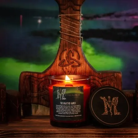 9 Sustainable, Eco-Friendly Candles to Buy Today 3 Mythologie candles