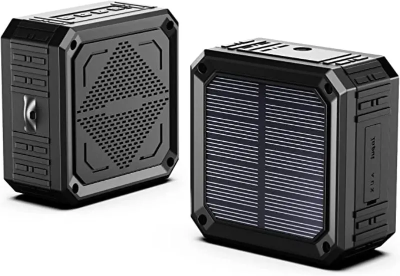 21 Best Eco-Friendly Travel Products 17 ABFOCE Solar Speaker
