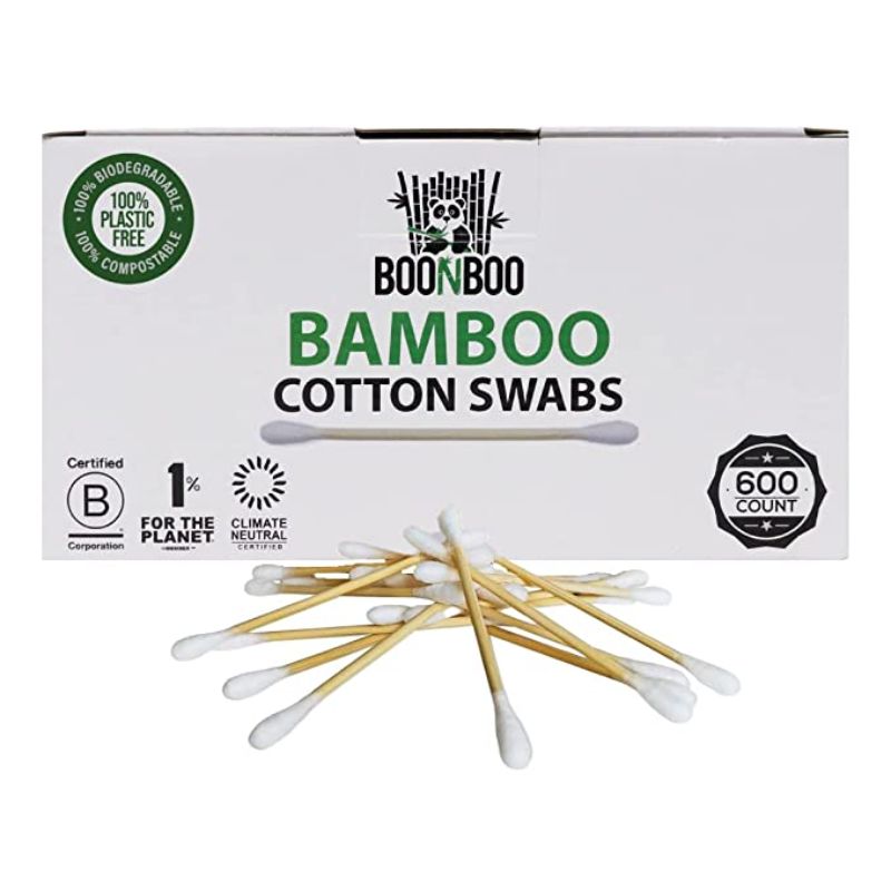 Eco-friendly travel products; BOONBOO Cotton Swabs