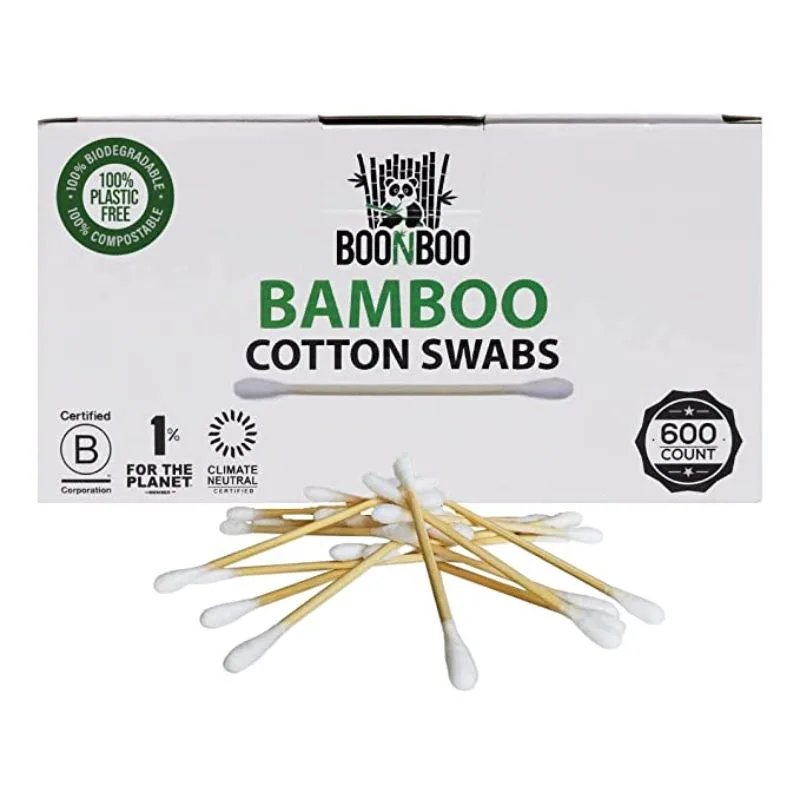 21 Best Eco-Friendly Travel Products 13 Eco-friendly travel products; BOONBOO Cotton Swabs