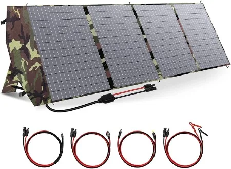 CROS Portable Solar Panel and cords