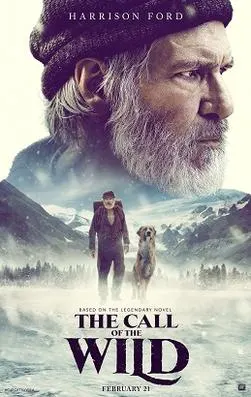 the call of the wild man with dog for the call of the wild movie poster