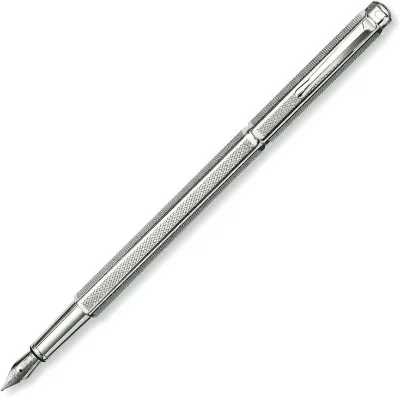 Stainless Caran D' Ache Retro Ecridor Fountain Pen