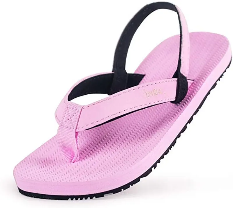13 Best Sustainable Shoes for All Different Occasions 10 Indosole Toddler's ESSNTLS Vegan Sandal-Strap Flip Flops