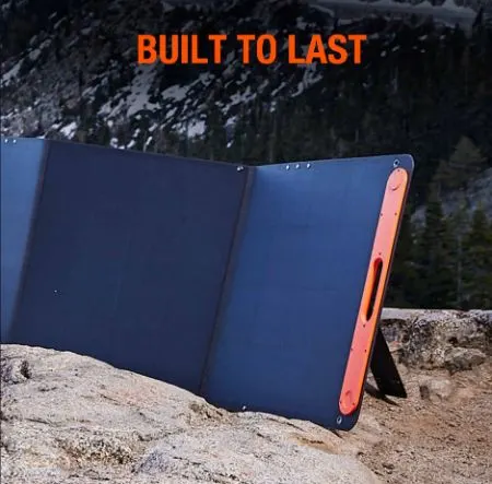 17 Best Home Solar Panels to Buy Today 5 Orange solar panel in a reclining angle