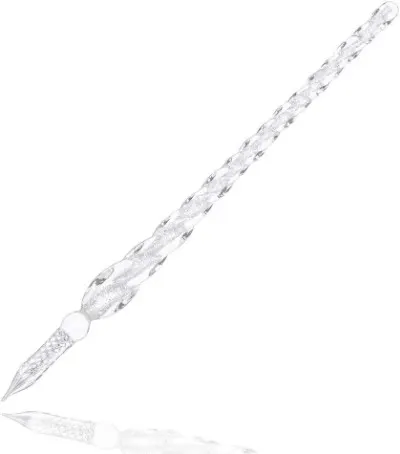 24 Best Eco-Friendly Pens to Buy Today 1 Handmade Glass Dip Pen