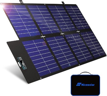 Nicesolar Foldable Blue Solar Panel