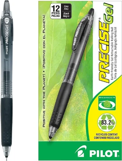 24 Best Eco-Friendly Pens to Buy Today 19 Pilot Refillable Rolling Ball Pens