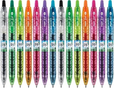 24 Best Eco-Friendly Pens to Buy Today 11 Colorful Pilot’s B2P Line
