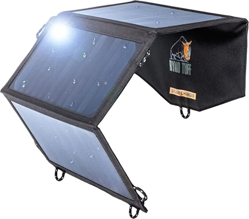 Ryno Tuff 21W Lightweight Portable Solar Charger 