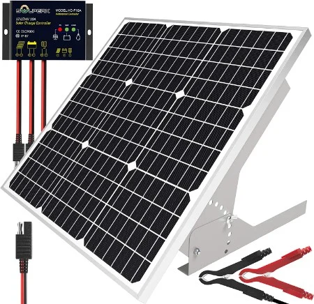 SOLPERK Solar Panel Kit and cords