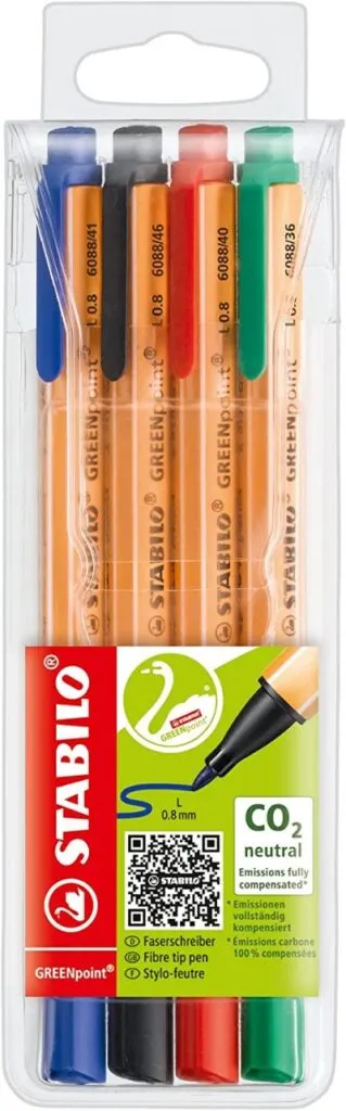 24 Best Eco-Friendly Pens to Buy Today 14 Stablio Greenpoint Pens set
