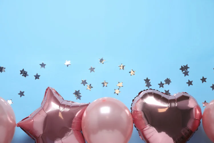 Metallic Foil Balloons Pink Metallic Foil Balloons
