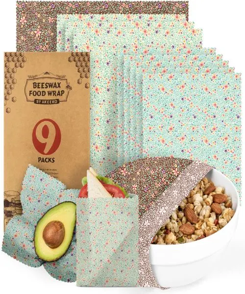 Akeeko reusable food wraps Akeeko reusable food wraps
