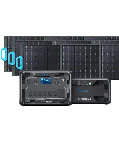 BLUETTI Solar Generator AC300&B300 3072Wh Expansion Battery BLUETTI Solar Generator AC300&B300 3072Wh Expansion Battery