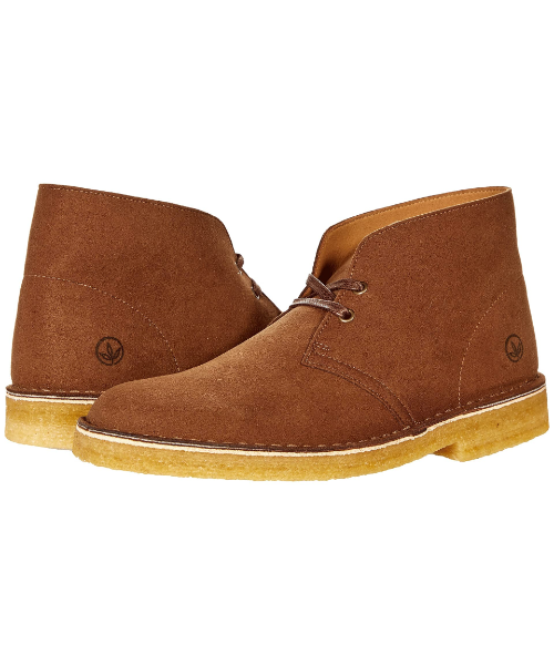 Clarks Men's Desert Chukka Boot 11.5 Brown Vegan