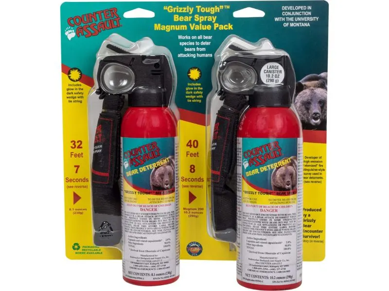 5 Best Bear Sprays: Top Choices for Safety in the Wild 5 Counter Assault Bear Spray Combo Pack