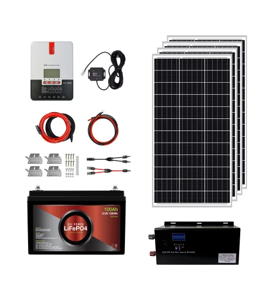 ECI Power 1.3KWH 12V Solar Power System Kit