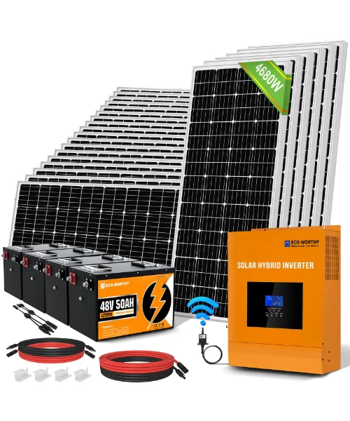 ECO-WORTHY 18.7KWH Solar Power Complete Kit ECO-WORTHY 18.7KWH Solar Power Complete Kit